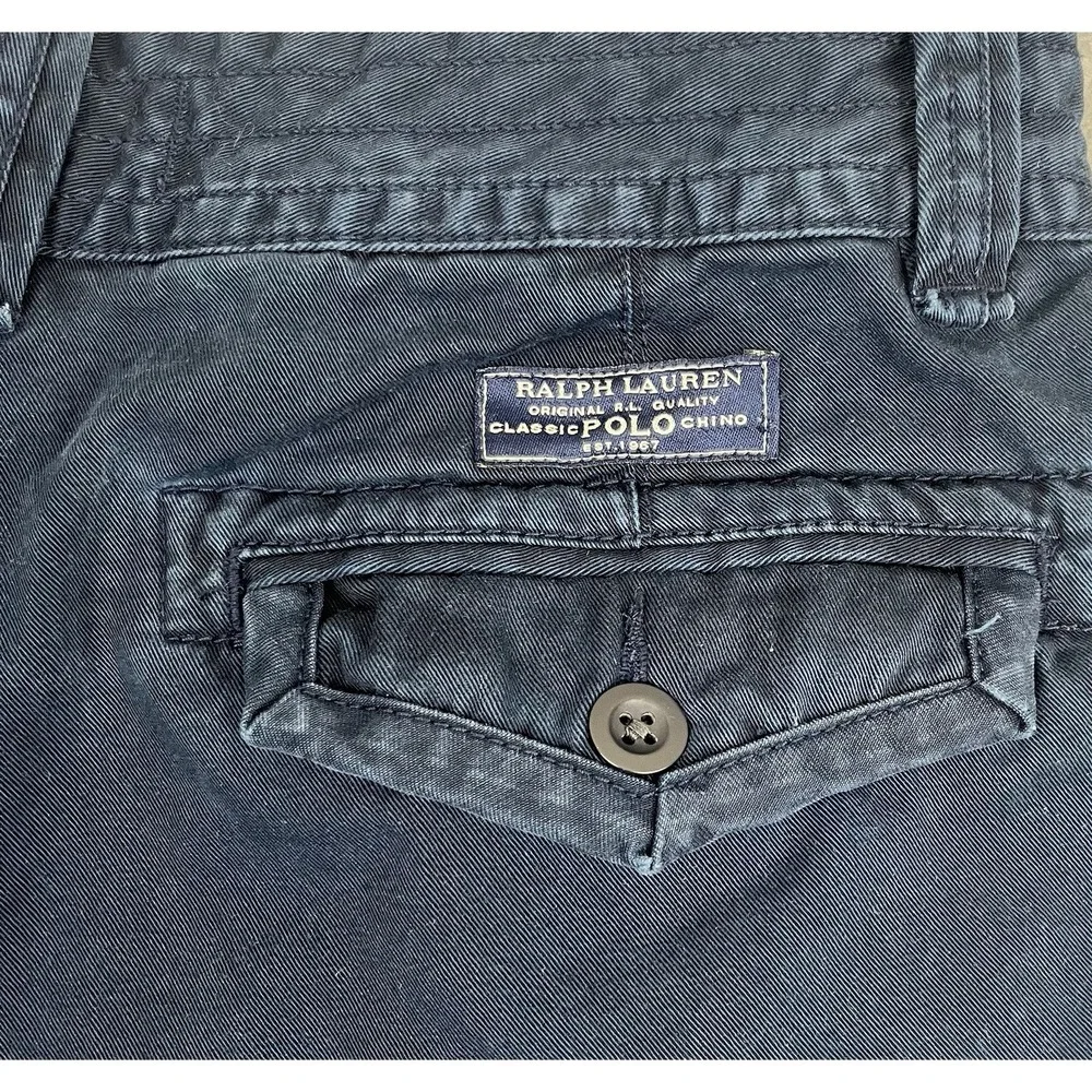 Ralph Lauren Polo Men's‎ Cargo Shorts Size 32 Blue